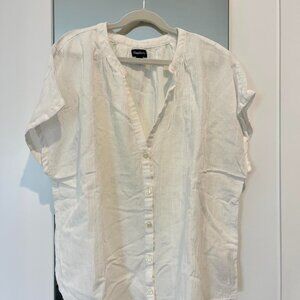 Gap Body Women's White Blouse Size M